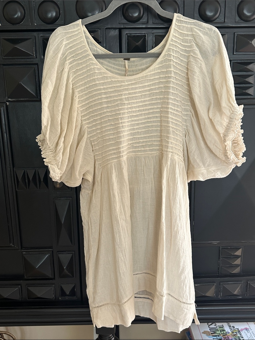 Free People Cotton Linen Dress XS